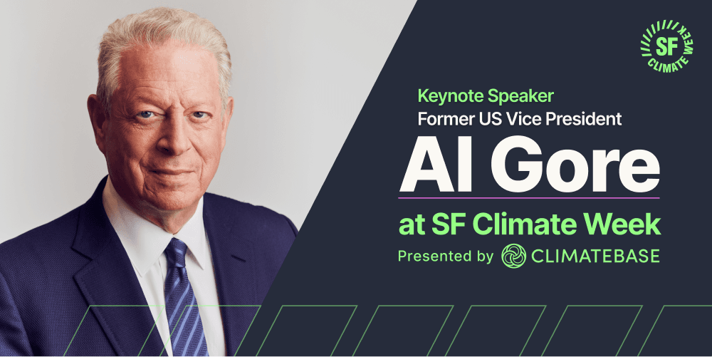 Al Gore to Keynote SF Climate Week 2025